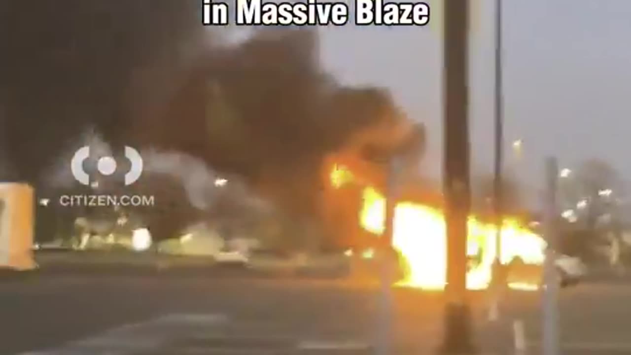 Watch: Massive Blaze Erupts as Vehicle Explodes at Franklin Mills in Philadelphia