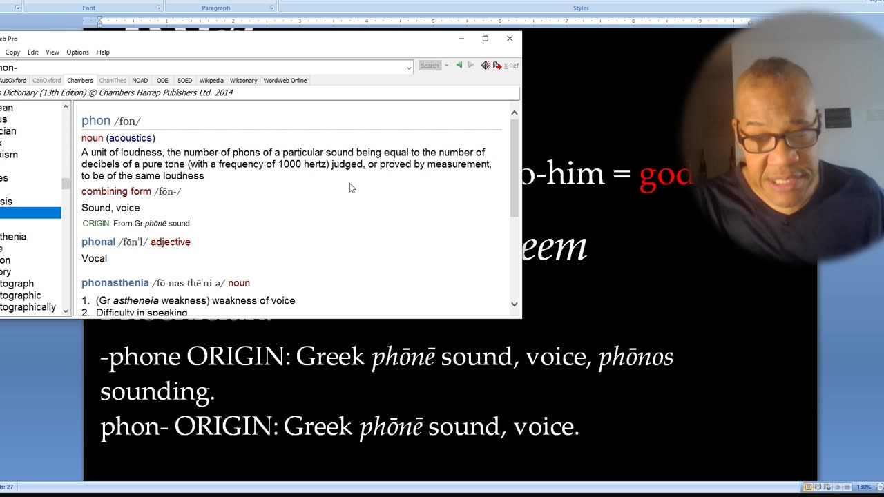 Did you know that the words god and earth are cognate words thing?