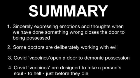 INTERVIEW WITH A DEMON - SUDDEN DEATH, THE SOUL, PHARMAKEIA HOW TO ESCAPE THE COVID JAB