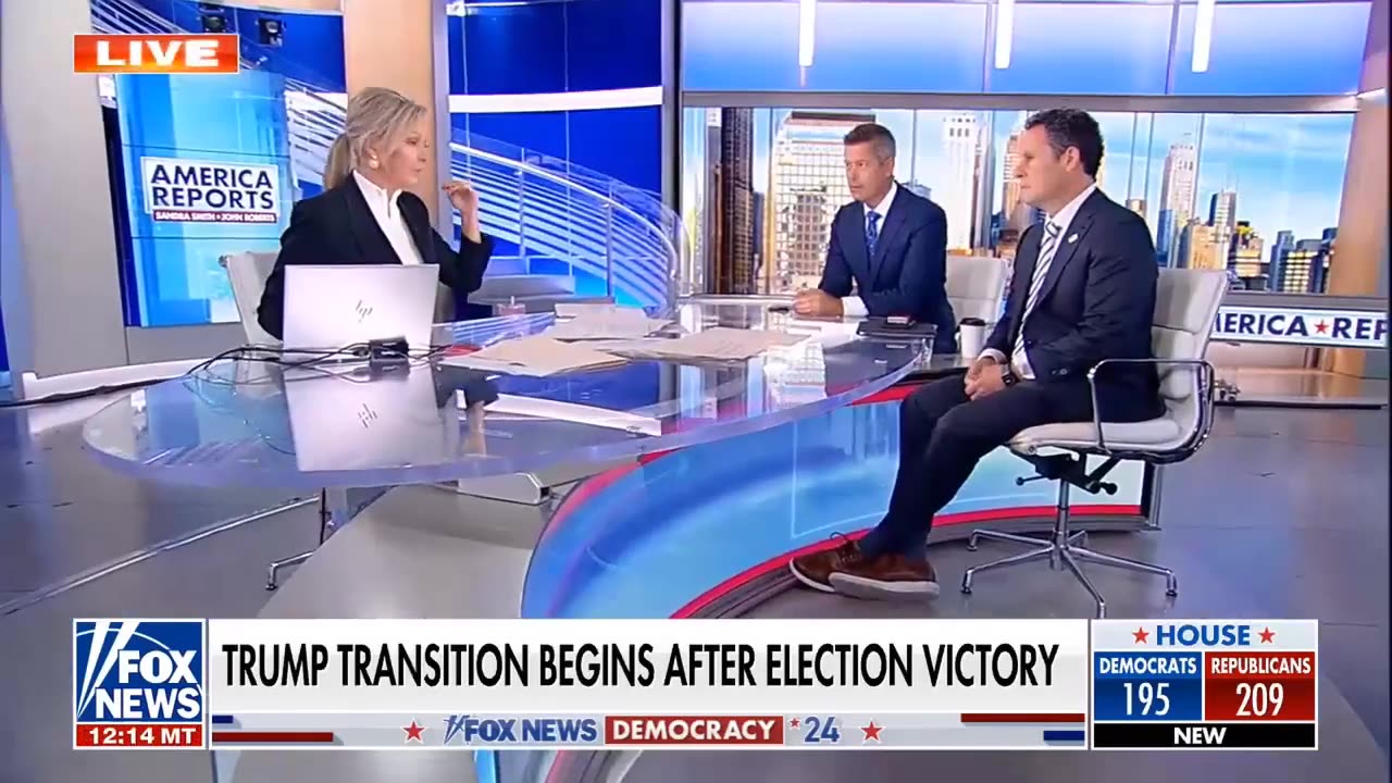 America Reports with John Roberts & Sandra Smith [2PM] 11/7/24 | FOX NEWS November 7, 2024