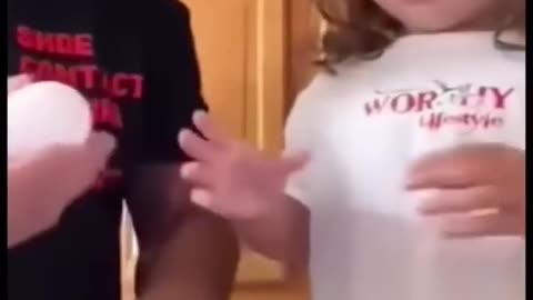 Cracking eggs on kids heads led to this tik tok