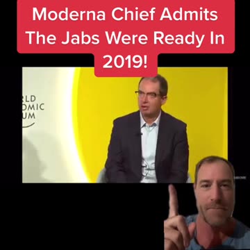 Moderna's boss in 2019, "prophecies" an epidemic