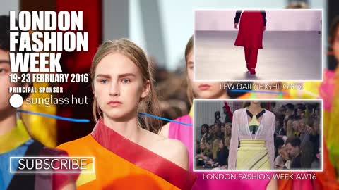 Day 4 Highlights at London Fashion Week AW16