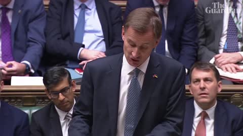 Jeremy Hunt announces tax increases in autumn statement