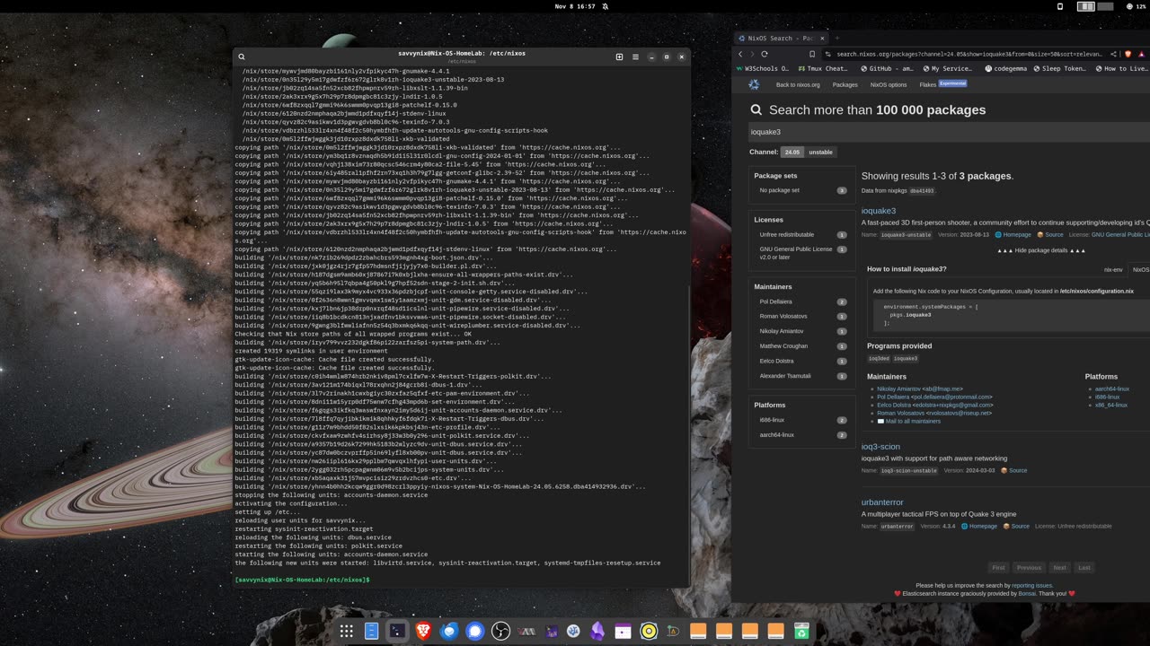 NixOS-24.05:ioquake3 install howto Part1