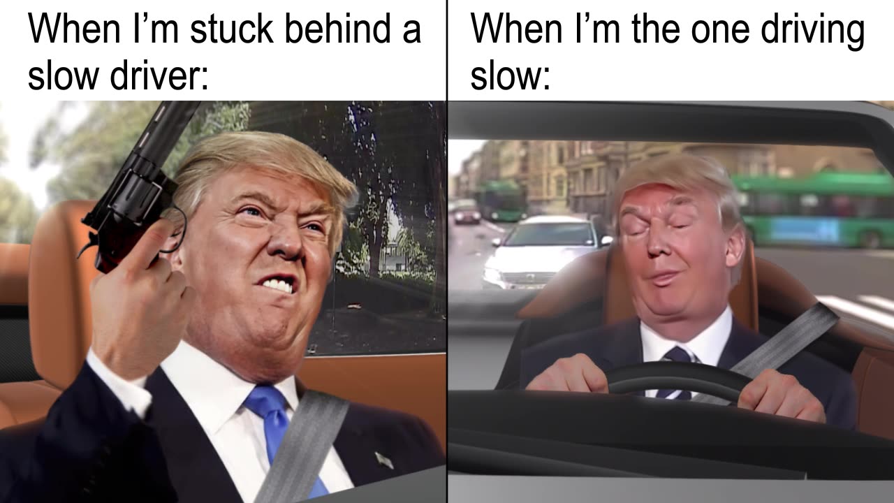 Driving Behind Someone Slow vs Being The Slow Driver