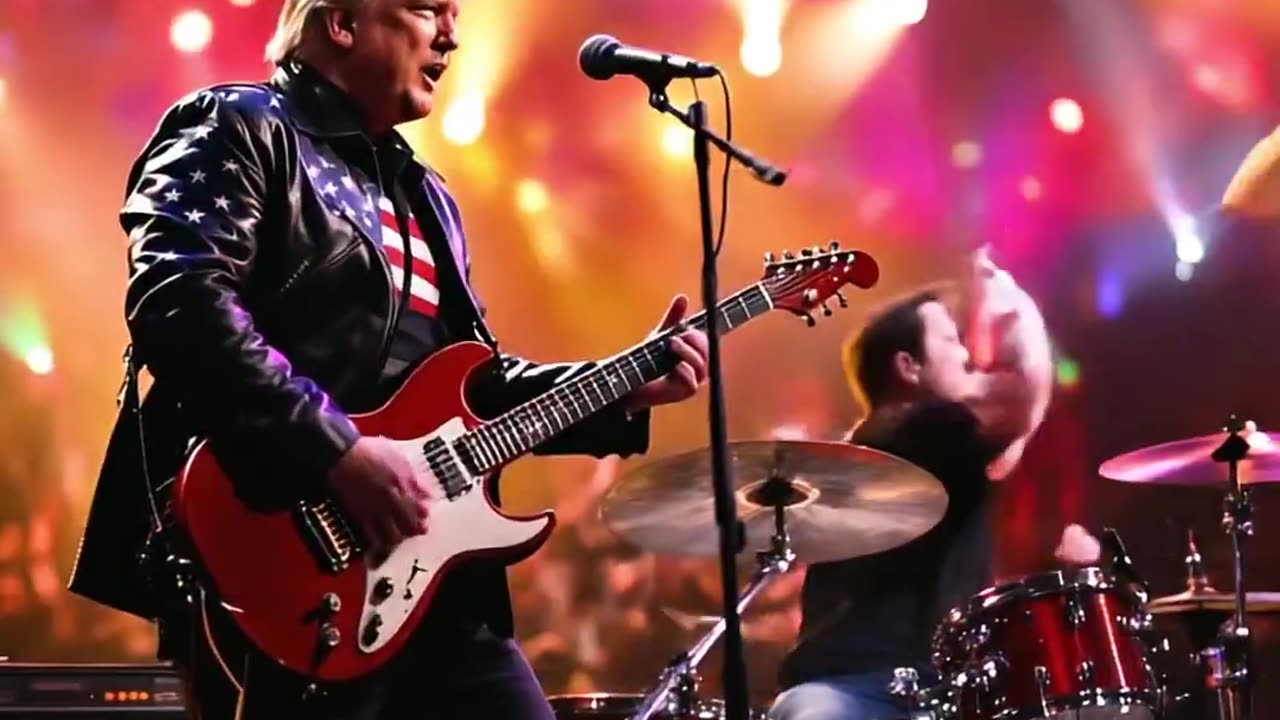 Trump elon maga rock band