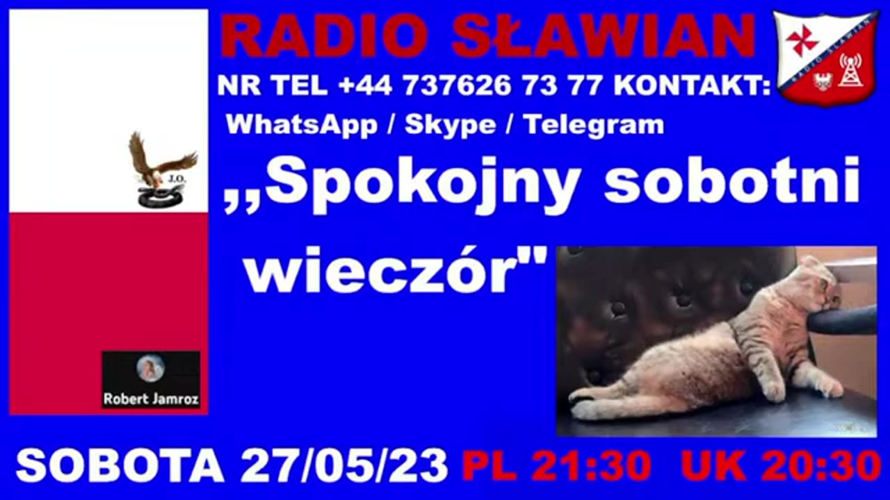 ,,Spokojny sobotni wieczór" gościnnie w programie wziął udział Maciej Maciak