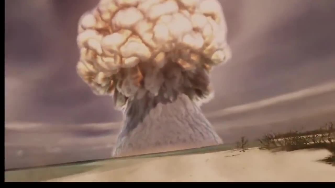 COSì È UNA DETONAZIONE NUCLEARE IN REALTÀ VIRTUALE è molto probabile che scoppi una bomba atomica nel 2023 presumo a Kiev in Ucraina come da previsioni nella programmazione predittiva nei cartoni animati dei simpsons