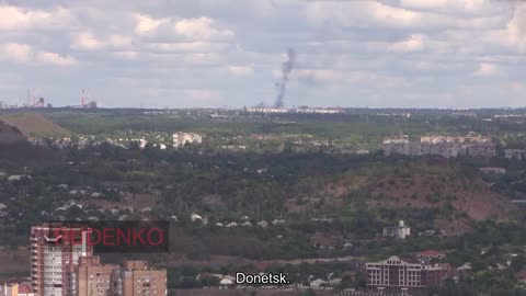 ️Ukrainian forces covered the positions of the occupiers near Donetsk with fire.