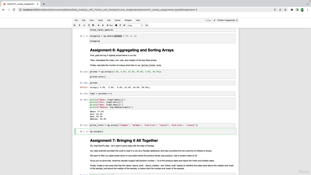 SOLUTION Aggregation & Sorting video 23