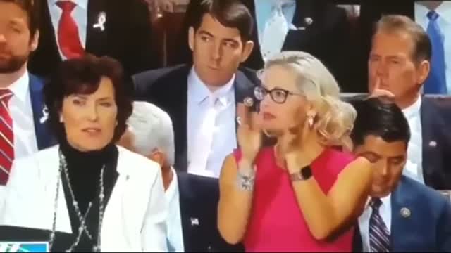 Jacky Rosen appears to tell Kyrsten Sinema to "watch your ass"- Krysten Switched to Independently