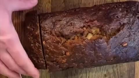 BAKED BANANA BREAD TIMELAPSE