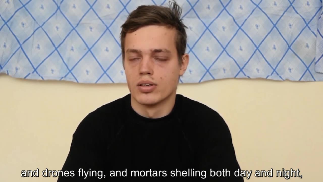 Captured Ukrainian POW: "We have one mortar as a cover, which can also hit our own troops