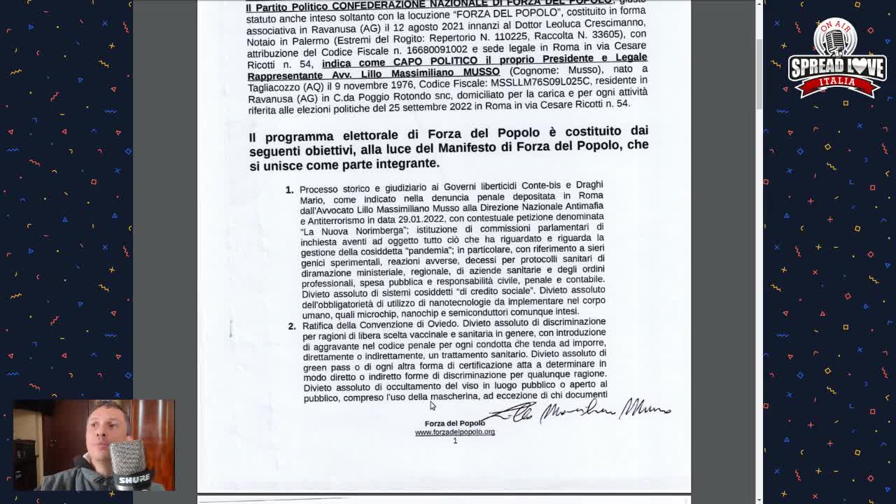 Siamo al 70% della verità. Ora è il momento di dirla tutta, tutta, tutta. Senza ulteriori reticenze