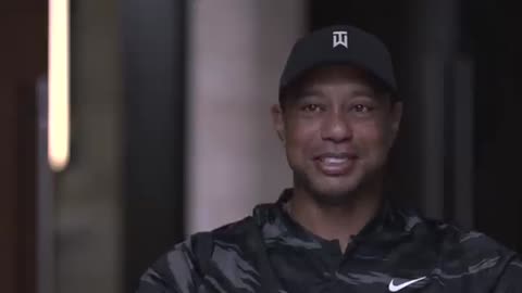 Tiger Woods reacts to Charlie & Tiger- Mannerisms video_Cut