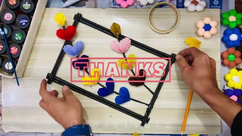 Amazing Paper wall Hanging Craft