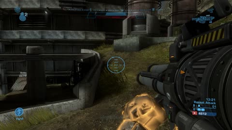 Halo Reach (MCC) Rocket Attack on Overlook