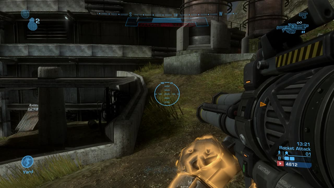 Halo Reach (MCC) Rocket Attack on Overlook
