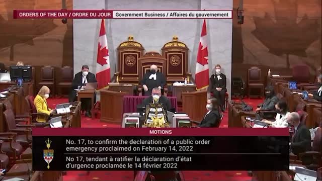 Senator Tannas - Emergencies Act Debate - 02.23.2022