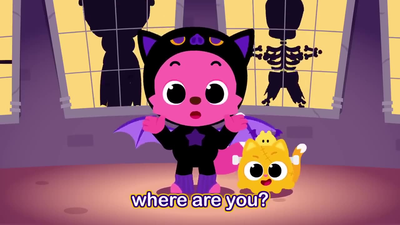 Baby Monster Yes, Papa | Kids Halloween Songs | Finger Family | Pinkfong Official