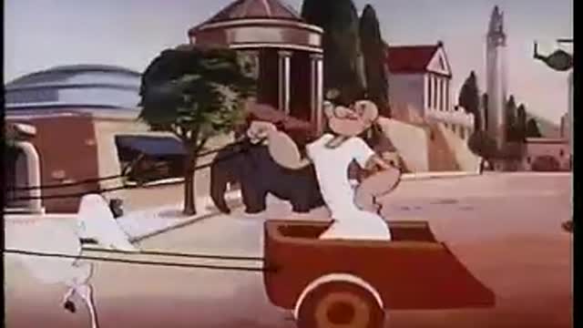 POPEYE THE SAILOR: Greek Mirthology | Classic Cartoon | Full Episode