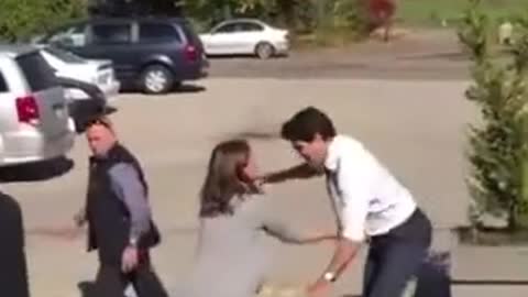 Justin Trudeau being his typical smooth self
