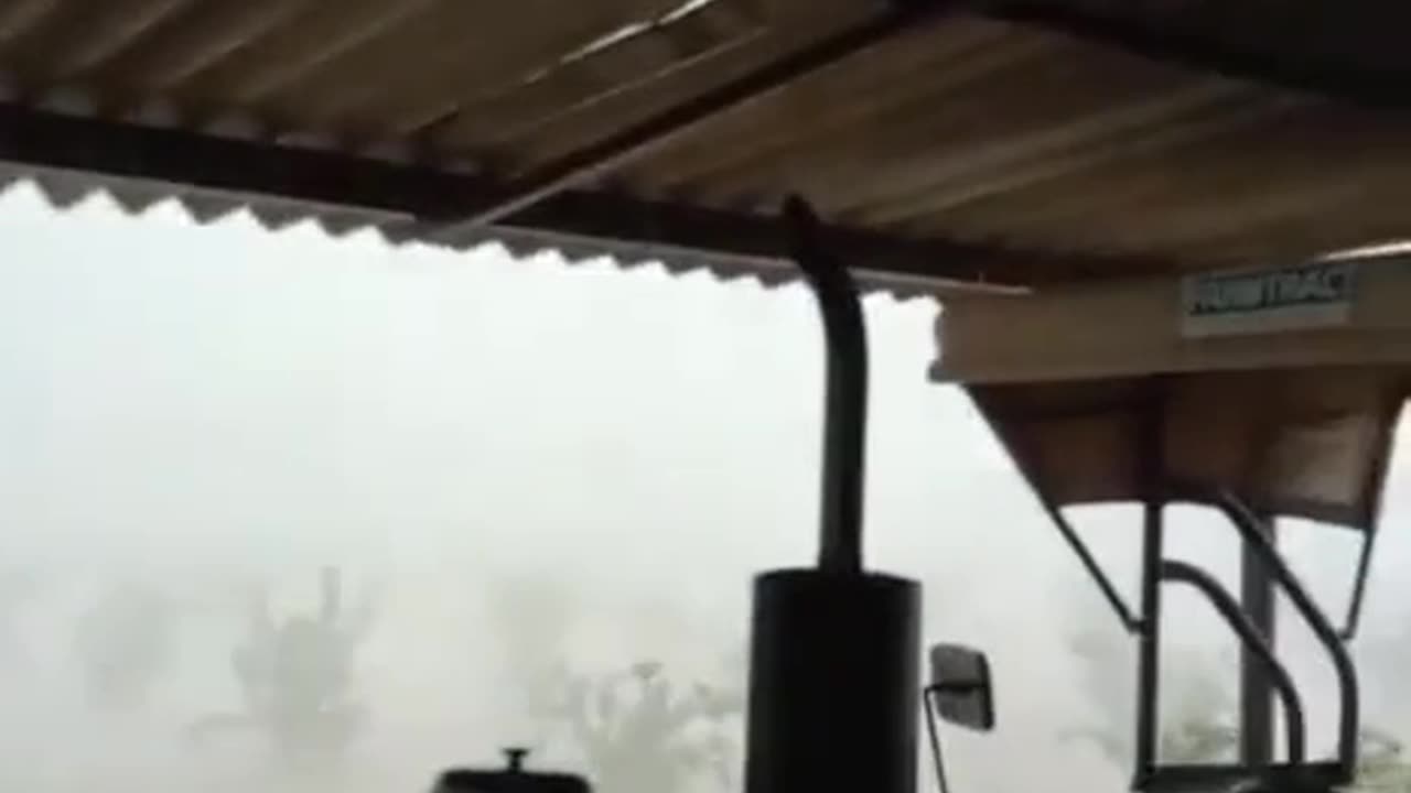 Massive rains strom in Ellenabad, state of Haryana, India