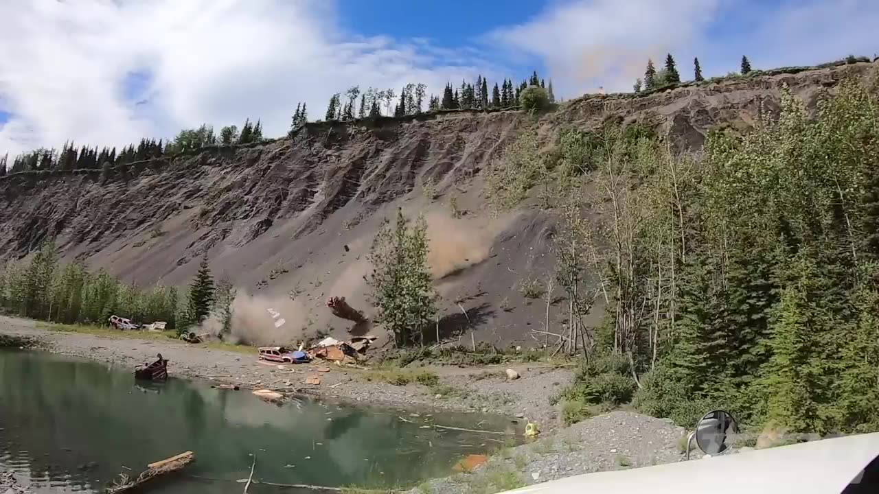 #FUNNY,The Alaskan CAR LAUNCH - 300ft Extreme Jumps