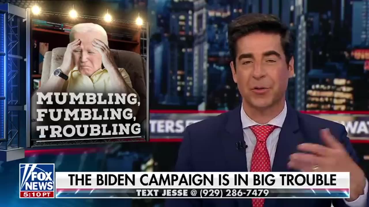 Jesse Watters_ 'Bombshell' report reveals it's worse than it looks for Biden Gutfeld News