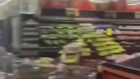 Looting Spree Aftermath In Walmart