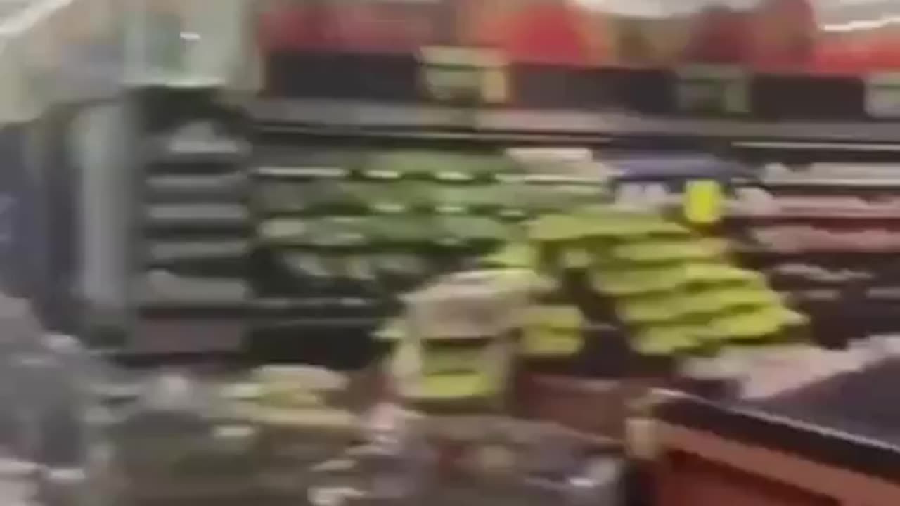 Looting Spree Aftermath In Walmart