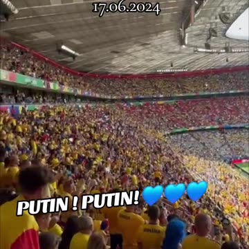 PUTIN NOW LOVED IN FOOTBALL WORLD