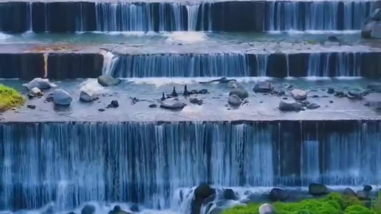 Grojogan Watu Purbo waterfall, Indonesia
