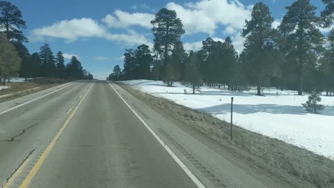 Two minutes of Truckin. Arizona divide.