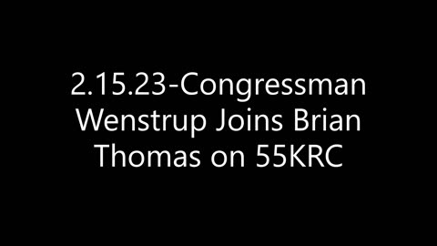 Wenstrup Joins Brian Thomas to Discuss Train Derailment, National Security, China, and more