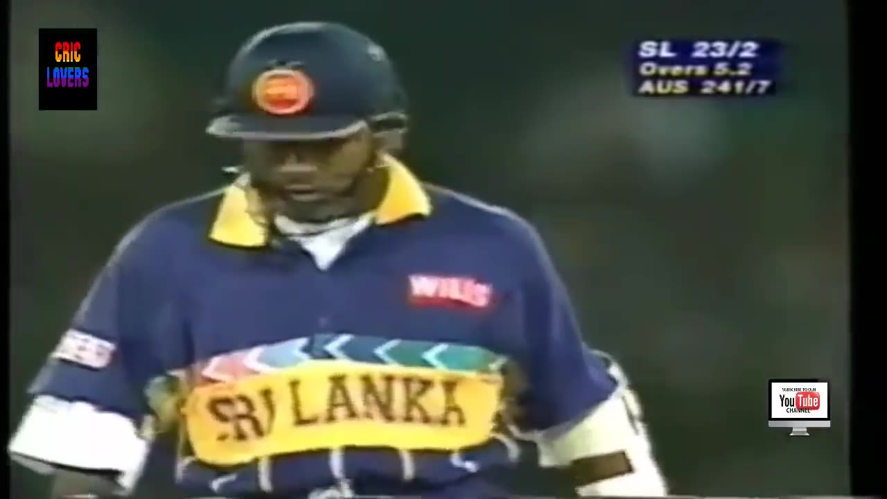 Srilanka vs Australia 1996 world cup Final