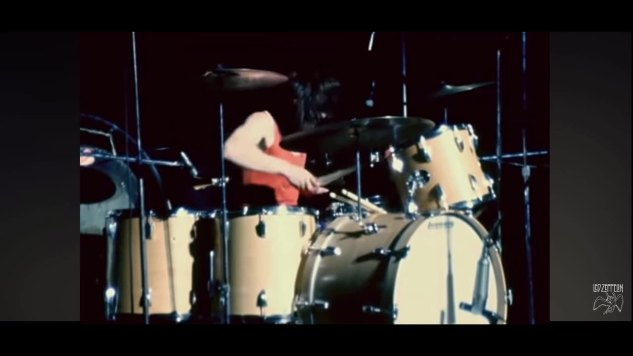 John “Bonzo” Bonham of Led Zeppelin - MOBY Dick Drum Solo 1970