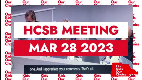 Shannon "Why Don't We Remove the Bad Books?" | (3/28/23 - HERNANDO COUNTY SCHOOL BOARD MEETING)