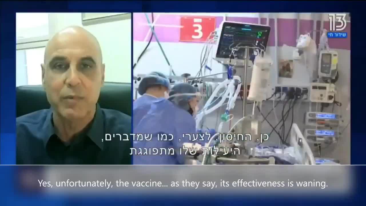 🇮🇱 From Israel where over 90% of the pop is vaccinated, looks more like a Pandemic of the Vaccinated