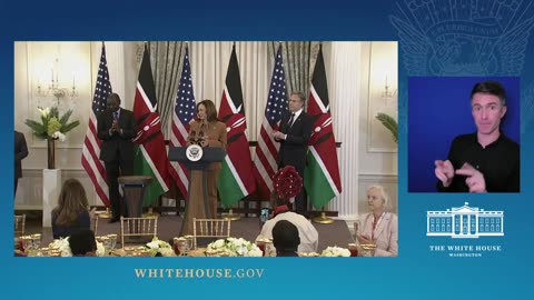 Vice President Harris and Secretary Blinken Hosts a Luncheon in Honor of President Ruto