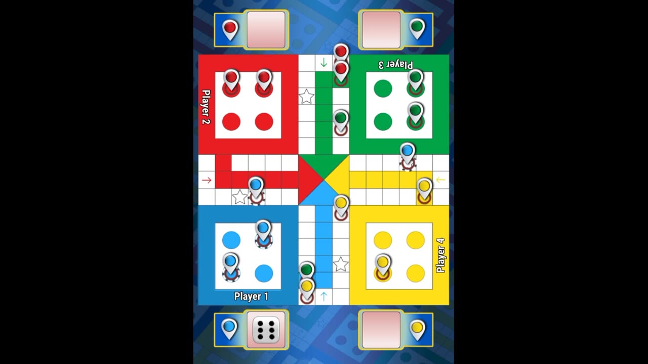 Ludo King 4 players | Ludo game in 4 players | Ludo King | Ludo gameplay