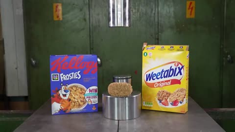 Experiment_ Using a Hydraulic Press to Create Dense, Nutritious Biscuits