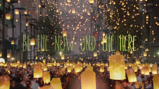 Now & Here (Official lyric video) - Mark Edward & Friends