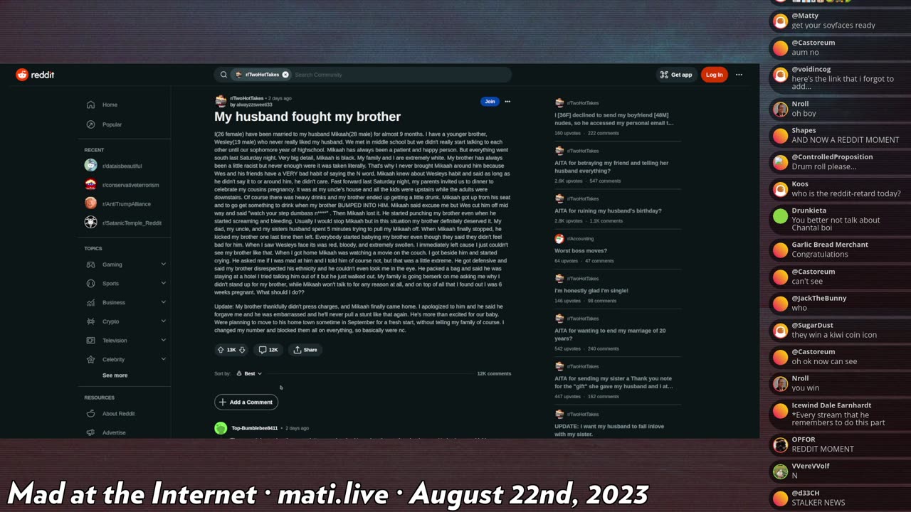 Mad at the Internet (August 22nd, 2023)