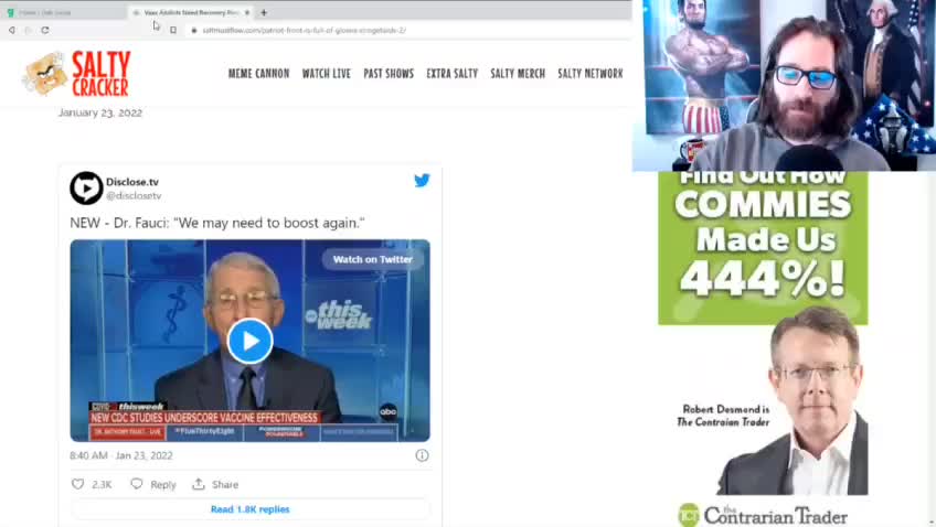 FOURTH Booster Dr. Fauci We May Need to Boost Again