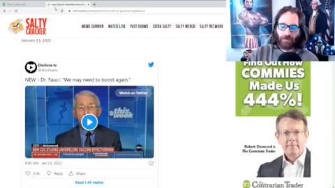 FOURTH Booster Dr. Fauci We May Need to Boost Again