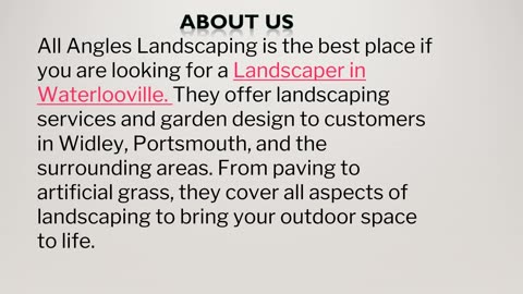 Landscaper in Waterlooville.