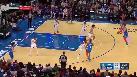 Oklahoma City Thunder vs New York Knicks Full Game Highlights | Nov 13 | 2023 NBA Season