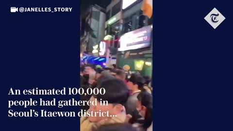 At least 153 dead after South Korea Halloween crowd crush